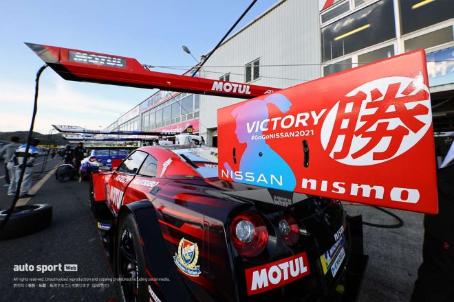 2021スーパーGT第1戦岡山　MOTUL AUTECH GT-R（松田次生／ロニー・クインタレッリ）