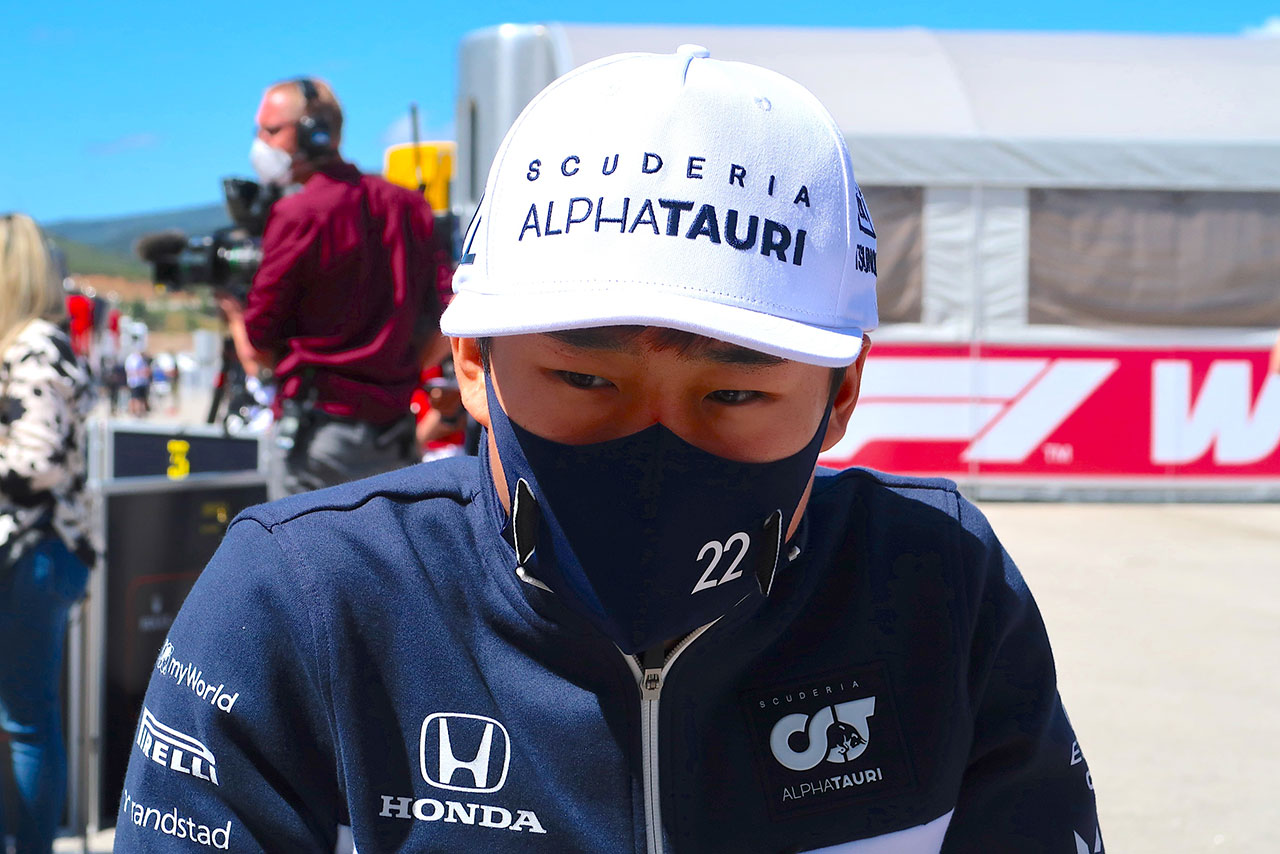 角田裕毅（アルファタウリ・ホンダ）