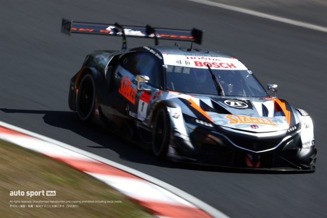 2021スーパーGT第1戦岡山　STANLEY NSX-GT（山本尚貴／武藤英紀）