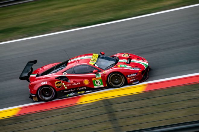 AFコルセの51号車フェラーリ488 GTE Evo