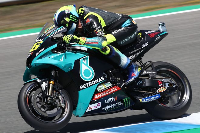2021年MotoGP第4戦スペインGP　バレンティーノ・ロッシ（ペトロナス・ヤマハSRT）