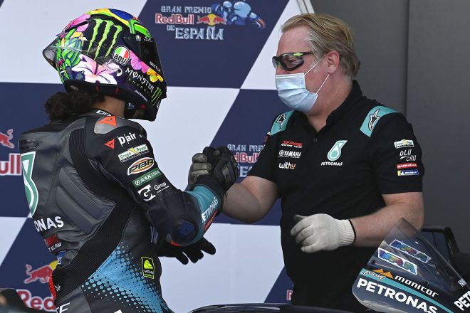 2021年MotoGP第4戦スペインGP フランコ・モルビデリ(ペトロナス・ヤマハSRT)