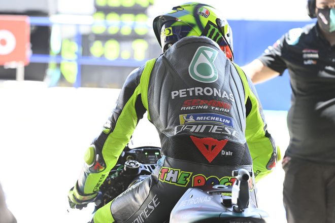 2021年MotoGP第4戦スペインGP　バレンティーノ・ロッシ（ペトロナス・ヤマハSRT）