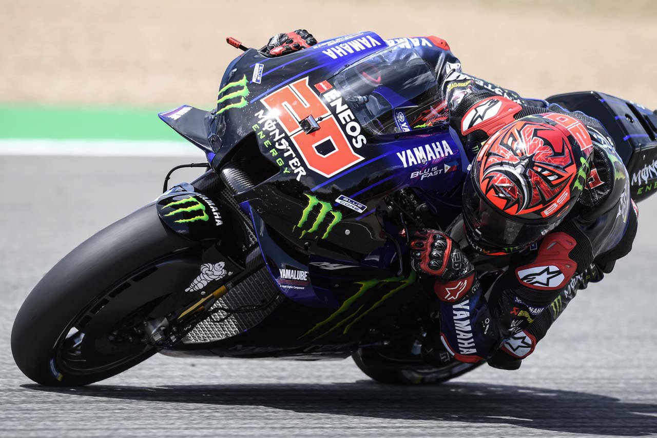 2021年MotoGP第4戦スペインGP ファビオ・クアルタラロ（モンスターエナジー・ヤマハMotoGP）