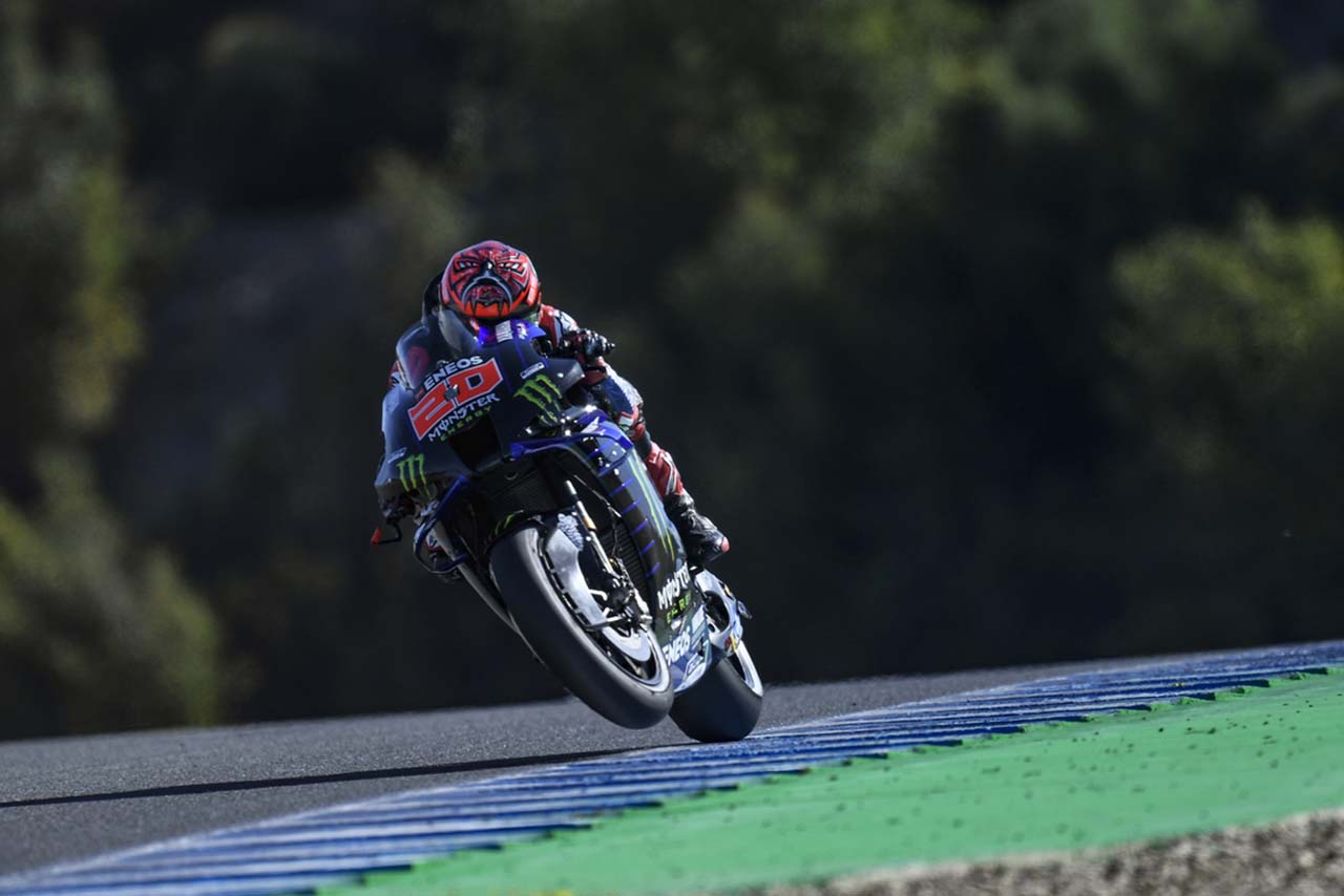 2021年MotoGP第4戦スペインGP ファビオ・クアルタラロ（モンスターエナジー・ヤマハMotoGP）