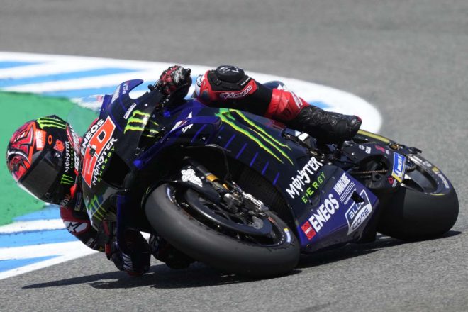 2021年MotoGP第4戦スペインGP ファビオ・クアルタラロ（モンスターエナジー・ヤマハMotoGP）