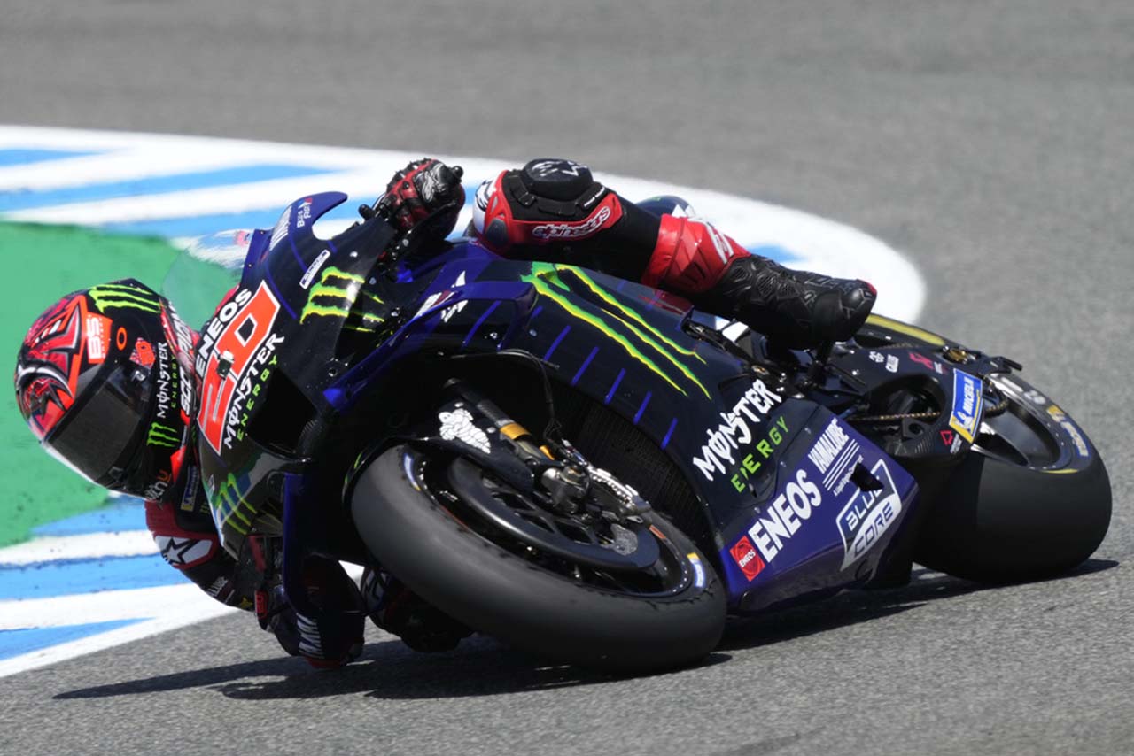 2021年MotoGP第4戦スペインGP ファビオ・クアルタラロ（モンスターエナジー・ヤマハMotoGP）