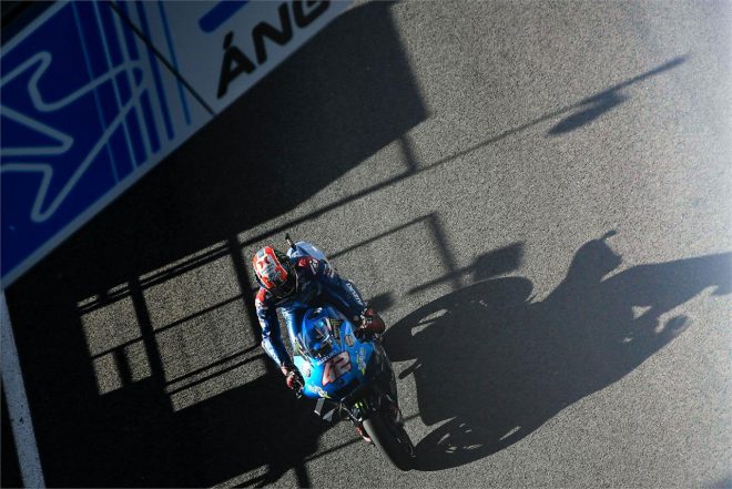 2021年MotoGP第4戦スペインGP　アレックス・リンス（チーム・スズキ・エクスター）