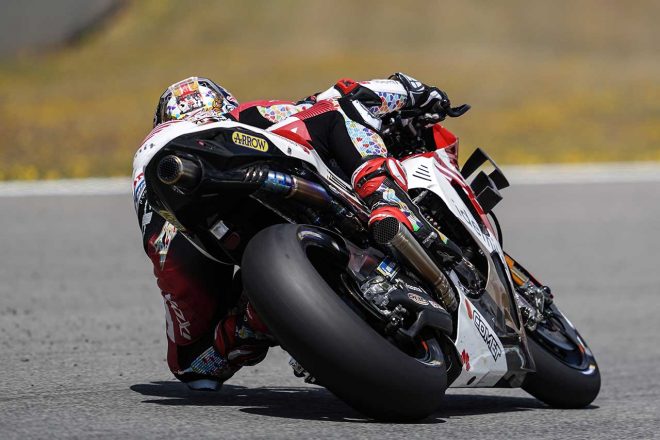 2021年MotoGP第4戦スペインGP予選　中上貴晶（LCRホンダ・イデミツ）