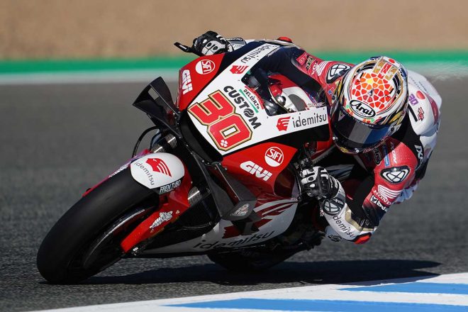 2021年MotoGP第4戦スペインGP予選　中上貴晶（LCRホンダ・イデミツ）