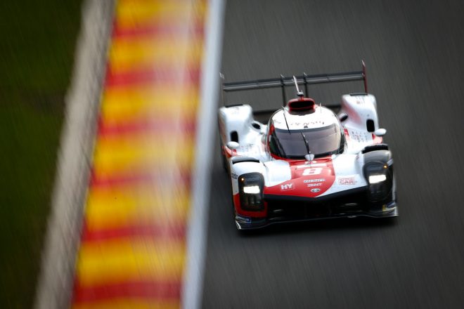 デビューウインを果たした8号車トヨタGR010ハイブリッド