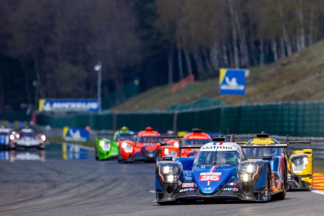 アルピーヌ・エルフ・マットミュートの36号車アルピーヌA480・ギブソン