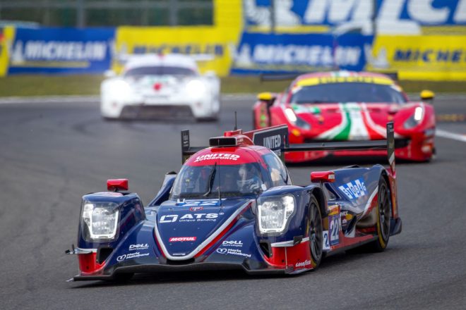 LMP2クラスのウイナーとなったユナイテッド・オートスポーツUSAの22号車オレカ07・ギブソン