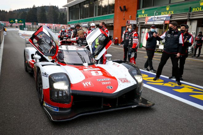 ハイパーカークラス初レースでデビューウインを達成した8号車トヨタGR010ハイブリッド