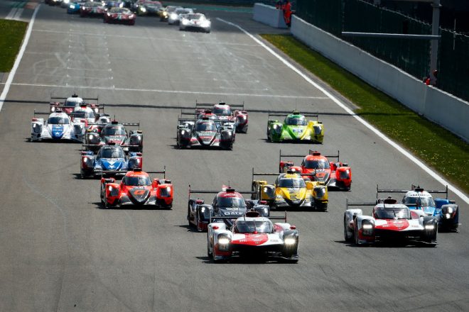 2021WEC開幕戦スパ・フランコルシャンのスタートシーン