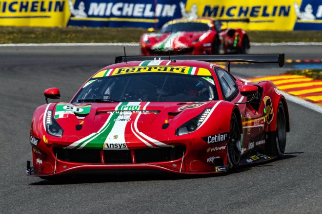 AFコルセの51号車フェラーリ488 GTE Evo