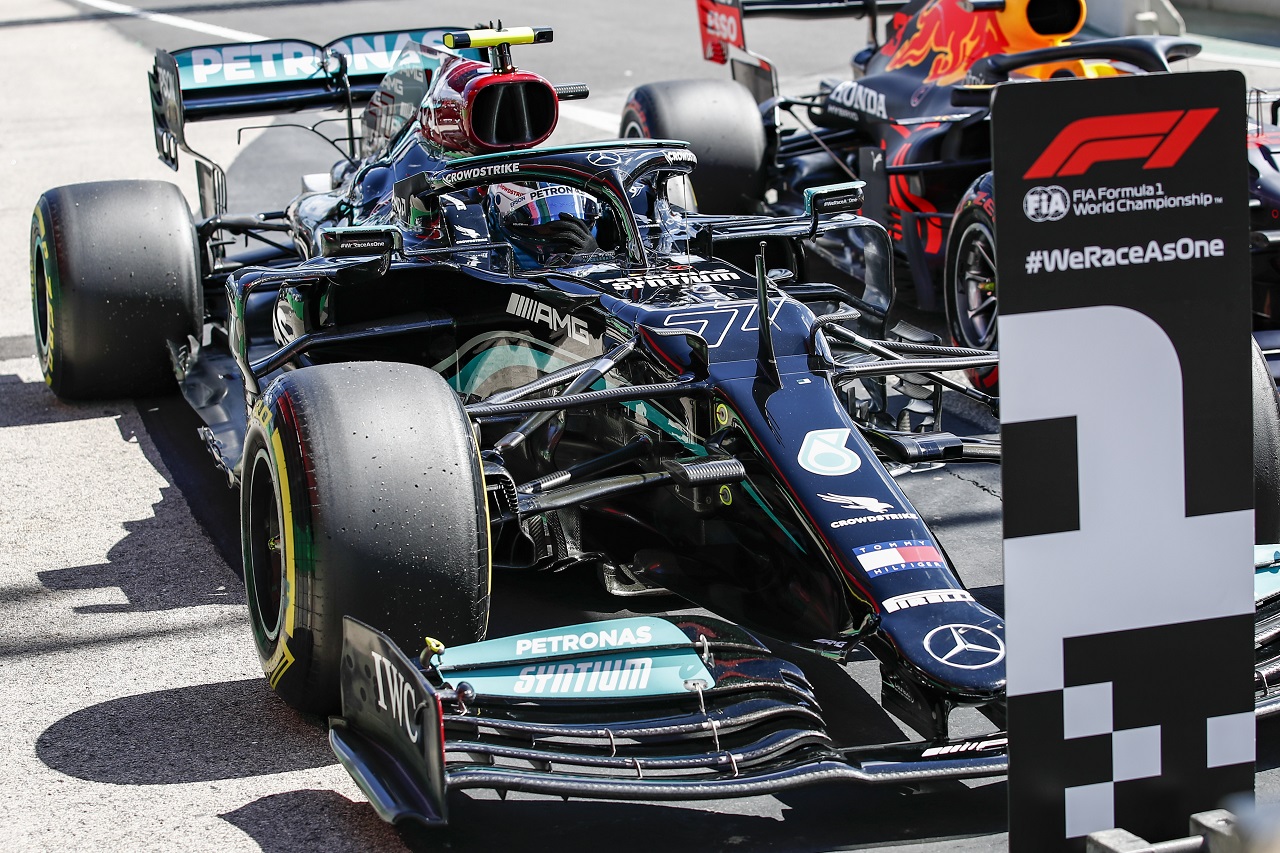 2021年F1第3戦ポルトガルGP　バルテリ・ボッタス（メルセデス）がポールポジションを獲得