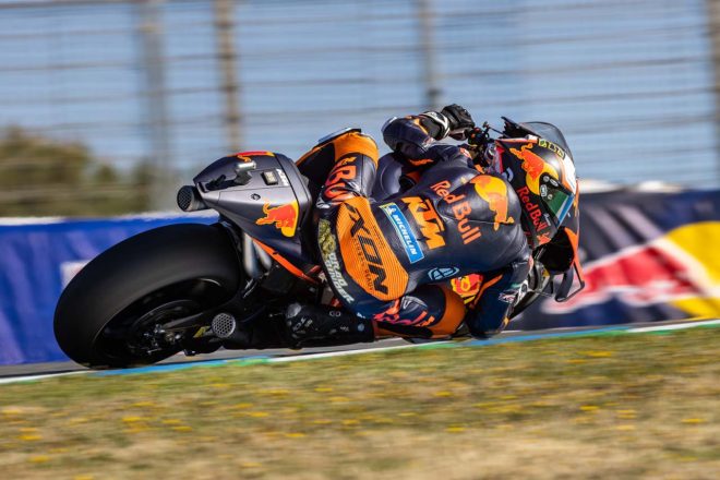 2021年MotoGP第4戦スペインGP予選　ブラッド・ビンダー（レッドブルKTMファクトリー・レーシング）