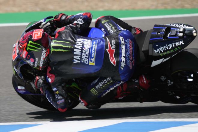 2021年MotoGP第4戦スペインGP予選 ファビオ・クアルタラロ（モンスターエナジー・ヤマハMotoGP）