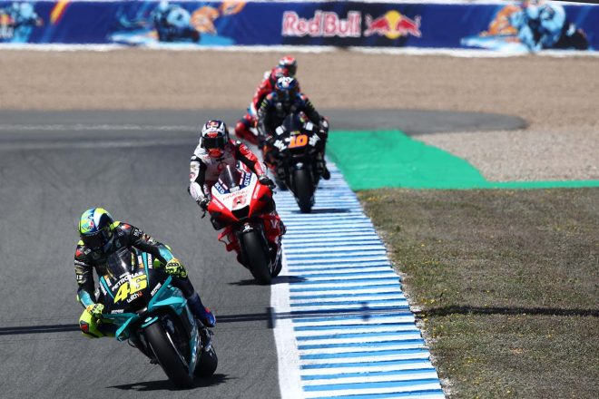 2021年MotoGP第4戦スペインGP予選　バレンティーノ・ロッシ（ペトロナス・ヤマハSRT）