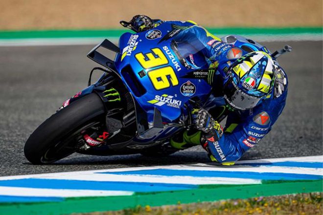 2021年MotoGP第4戦スペインGP予選　ジョアン・ミル（チーム・スズキ・エクスター）