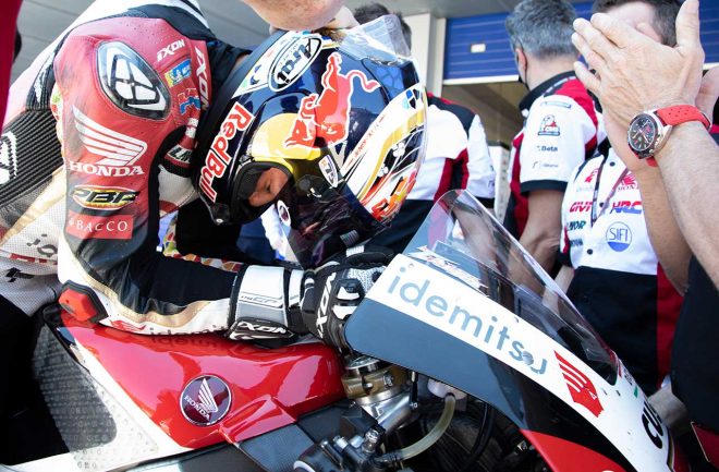 2021年MotoGP第4戦スペインGP決勝　中上貴晶（LCRホンダ・イデミツ）