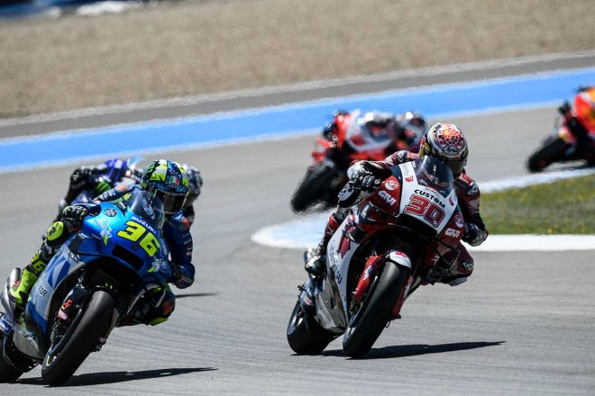 2021年MotoGP第4戦スペインGP決勝　中上貴晶（LCRホンダ・イデミツ）