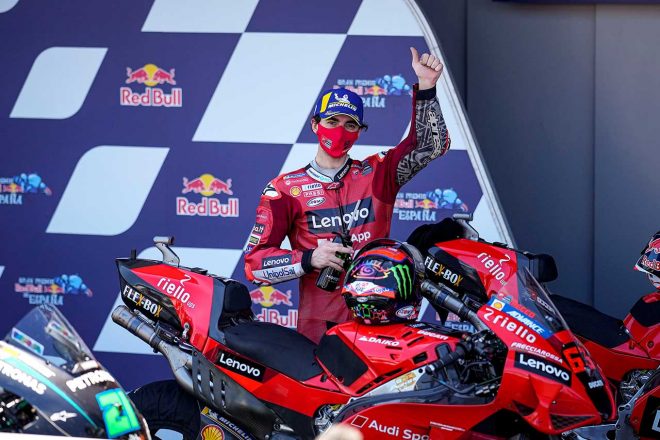 2021年MotoGP第4戦スペインGP フランセスコ・バニャイア(ドゥカティ・レノボ・チーム)