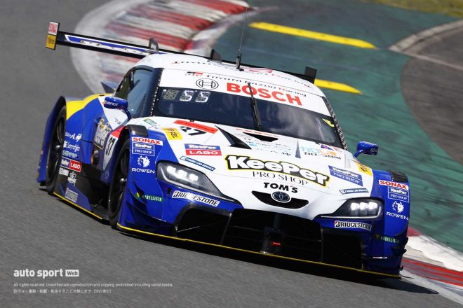 2021スーパーGT第2戦富士　KeePer TOM’S GR Supra（平川亮／阪口晴南）