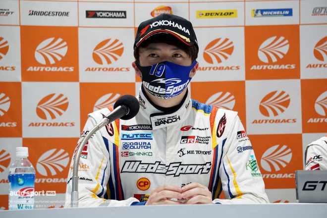 2021スーパーGT第2戦富士　宮田莉朋（WedsSport ADVAN GR Supra）