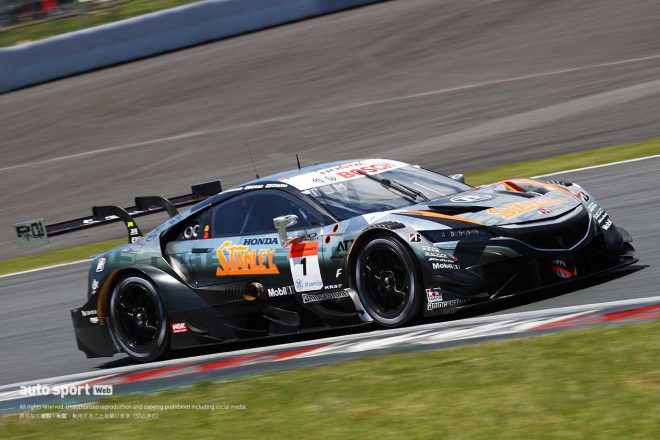 2021スーパーGT第2戦富士　STANLEY NSX-GT（山本尚貴／武藤英紀／牧野任祐）