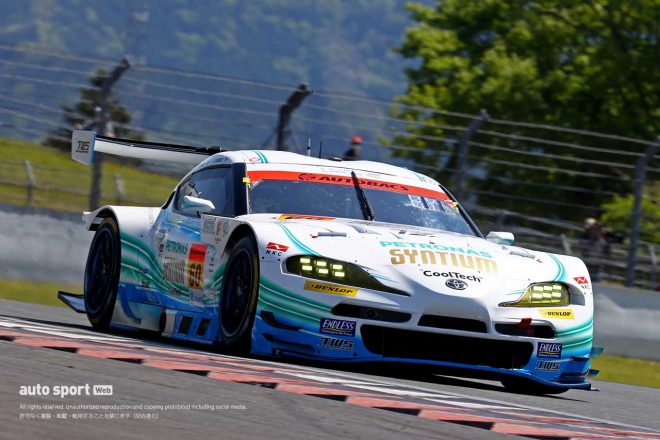2021スーパーGT第2戦富士 SYNTIUM LMcorsa GR Supra GT(吉本大樹/河野駿佑)