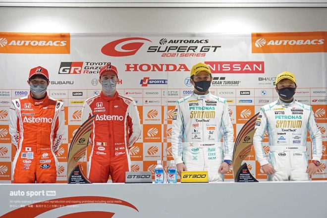 2021スーパーGT第2戦富士　決勝後の優勝会見