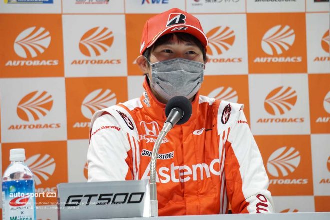 2021スーパーGT第2戦富士　塚越広大（Astemo NSX-GT）