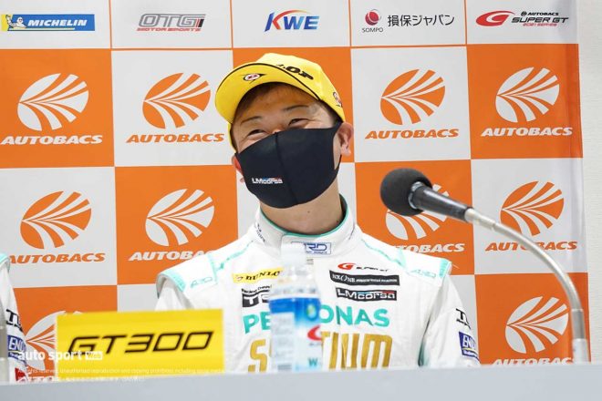 2021スーパーGT第2戦富士　河野駿佑（SYNTIUM LMcorsa GR Supra GT）