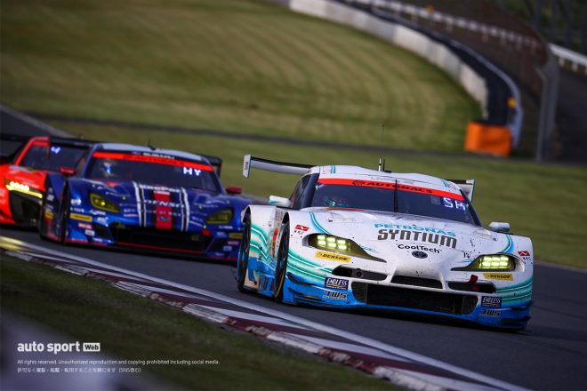 ARTA NSX GT3、SUBARU BRZ R&D SPORTを抑える河野駿佑のSYNTIUM LMcorsa GR Supra GT