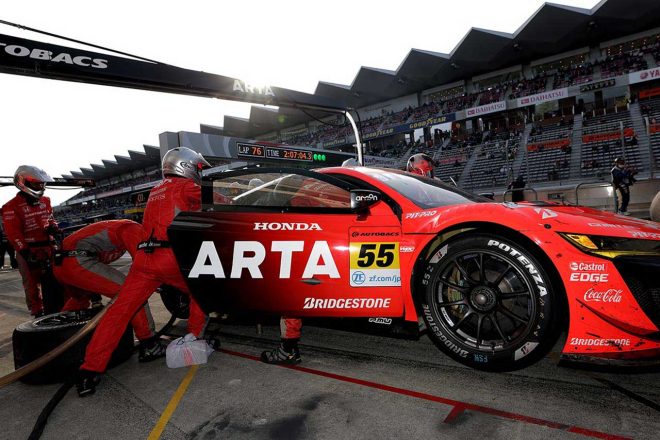 2021スーパーGT第2戦富士 ARTA NSX GT3(高木真一/佐藤蓮)