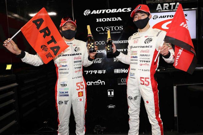 2021スーパーGT第2戦富士 ARTA NSX GT3(高木真一/佐藤蓮)