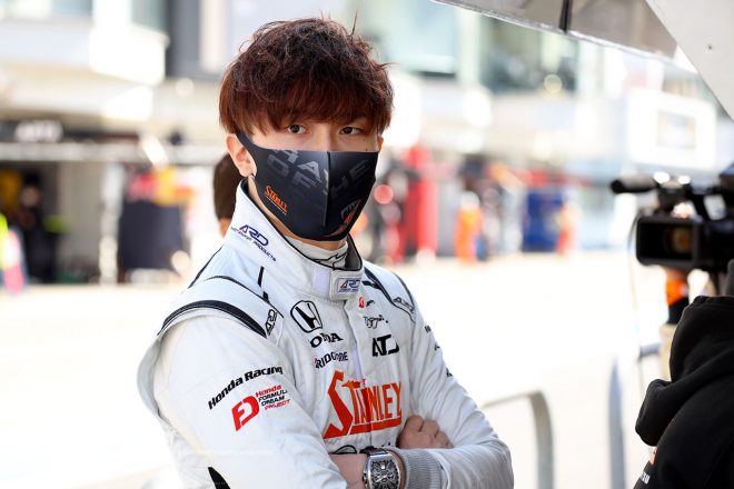 2021スーパーGT第2戦富士　牧野任祐（STANLEY NSX-GT）