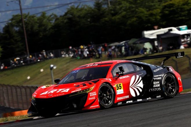 2021スーパーGT第2戦富士　ARTA NSX GT3（高木真一／佐藤蓮）