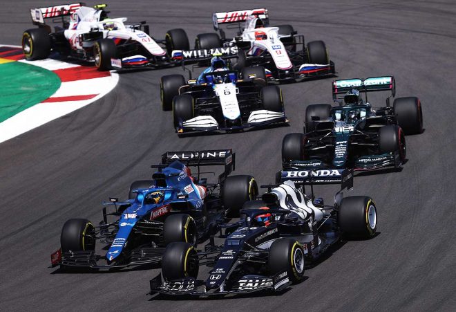 2021年F1第3戦ポルトガルGP　角田裕毅（アルファタウリ・ホンダ）