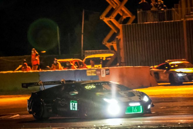 エミル・フレイ・レーシングの14号車ランボルギーニ・ウラカンGT3 Evo