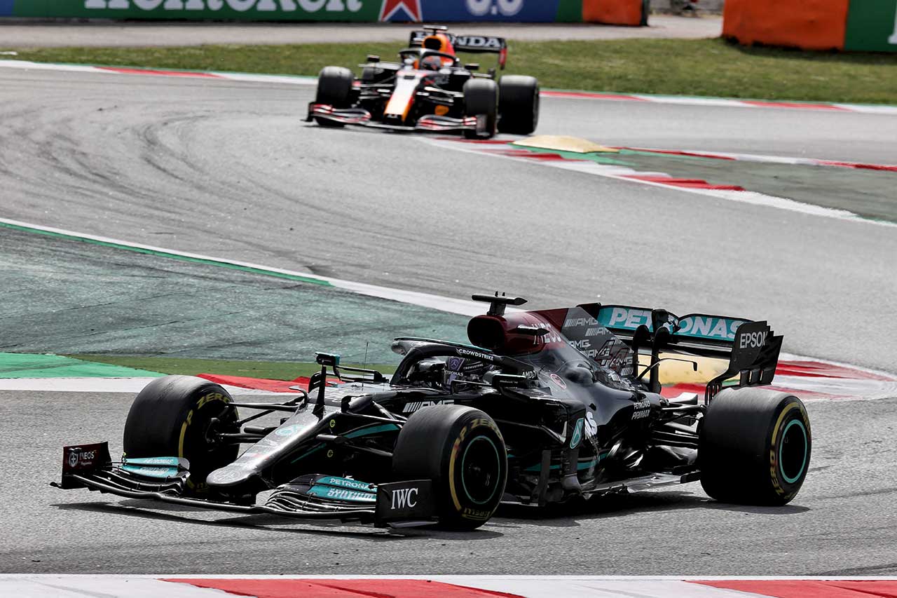 2021年F1第4戦スペインGP　ルイス・ハミルトン（メルセデス）