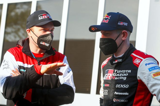 ヤリ-マティ・ラトバラ（左）とエルフィン・エバンス（右）