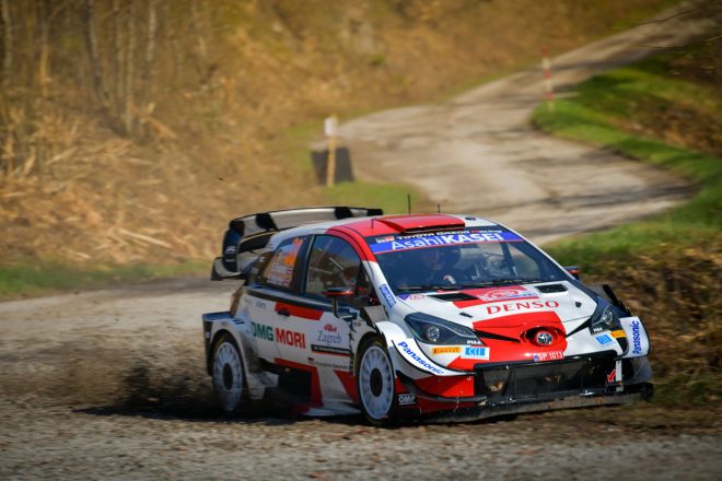 エルフィン・エバンス駆るトヨタ・ヤリスWRC