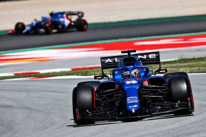最近はアロンソさん効果なのか調子が良さげなアルピーヌ勢