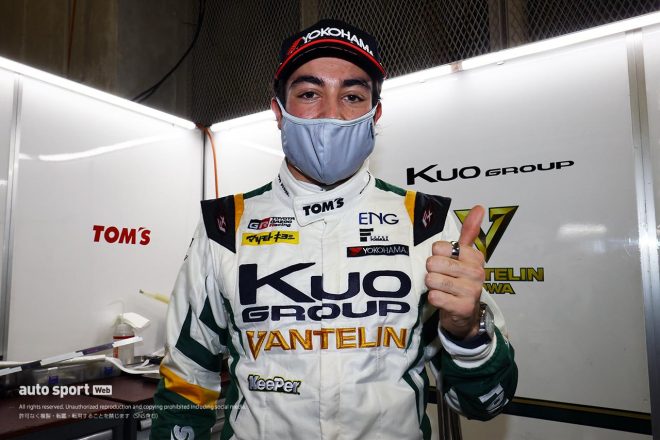 初ポールポジションを獲得したジュリアーノ・アレジ（Kuo VANTELIN TEAM TOM’S）