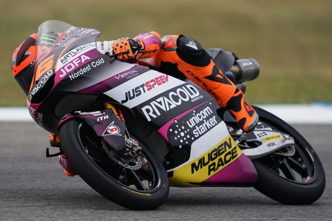 2021年MotoGP第5フランスGP Moto3クラス アンドレア・ミーニョ（Rivacold Snipers Team）