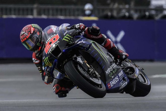 2021年MotoGP第5フランスGP　ファビオ・クアルタラロ（モンスターエナジー・ヤマハMotoGP）