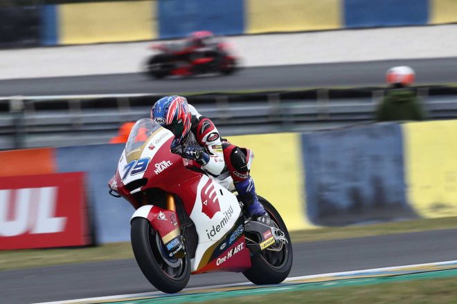 2021年MotoGP第5戦フランスGP　Moto2クラス：小椋藍（IDEMITSU Honda Team Asia）